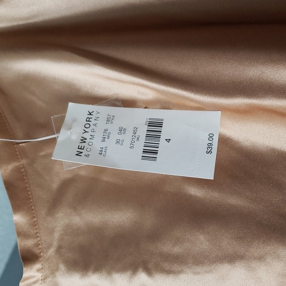 Ombre skirt with beading NY and co. Size 4 and sequin sheer beaded shell - Picture 1 of 5